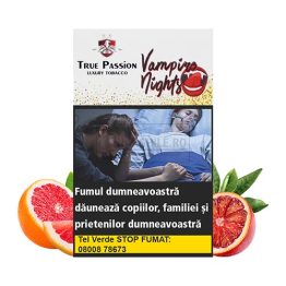 Magazin online narghilele - Narghile.ro - Tutun pentru Narghilea True Passion Vampire Night cu aroma de portocala rosie, grapefruit in pachet de 50g