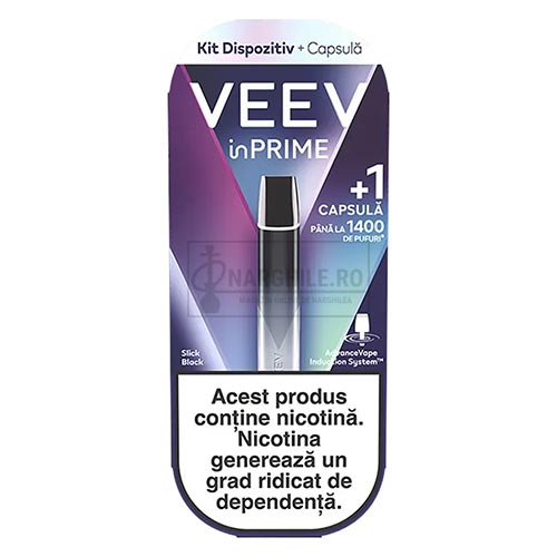 Kit VEEV inPRIME Slick Black (1 capsula) Kit VEEV inPRIME Slick Black (1 capsula) - imagine 4
