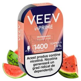 VEEV inPRIME Watermelon cu pana la 1400 de pufuri